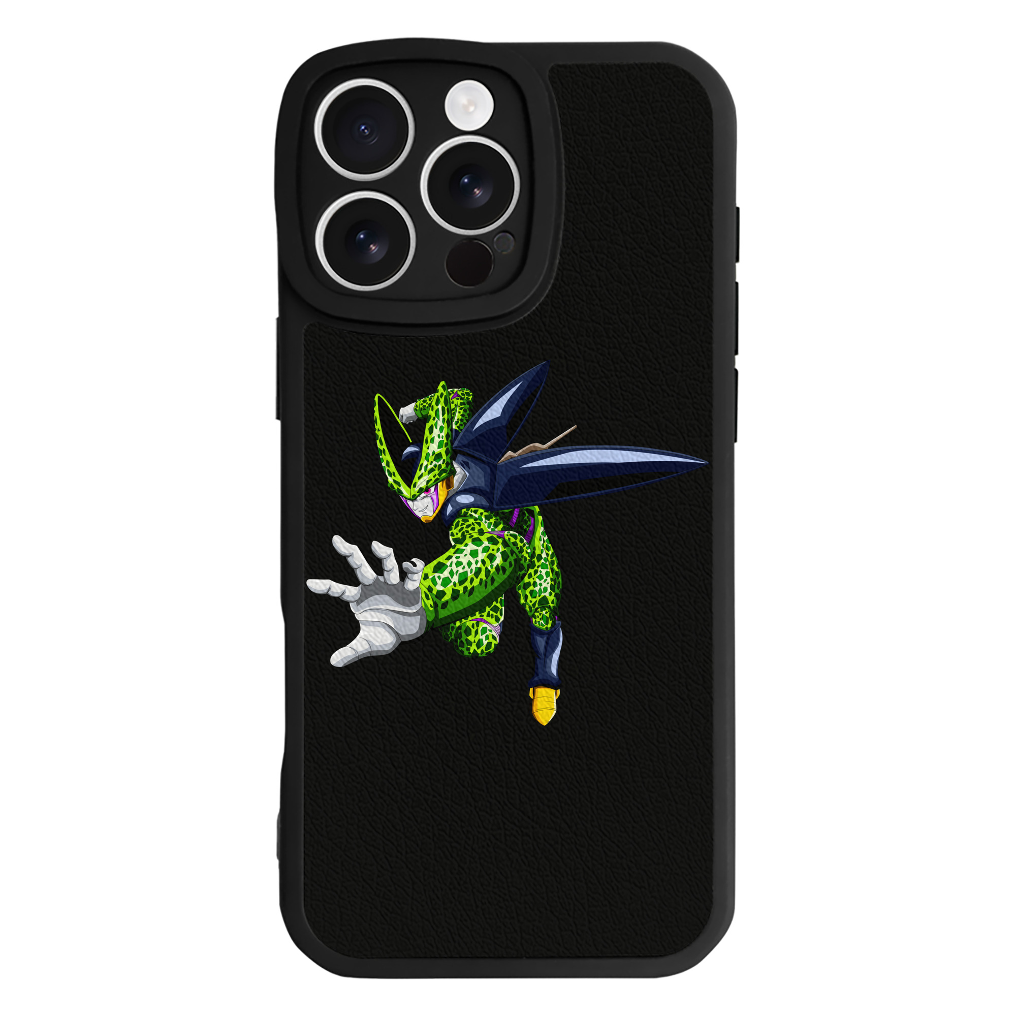 （画像用） ドラゴンボール セル DRAGON BALL Cell 【iPhone 16シリーズ対応】シリコンスマホケース（レザー調） 材質：シリコン